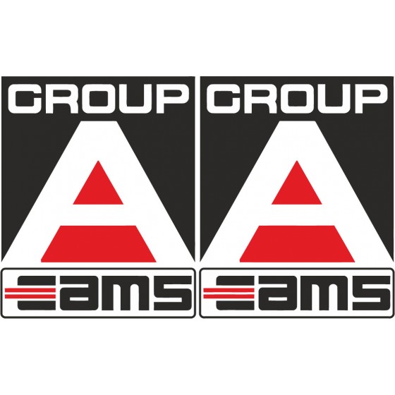 2x Group A Cams Stickers...