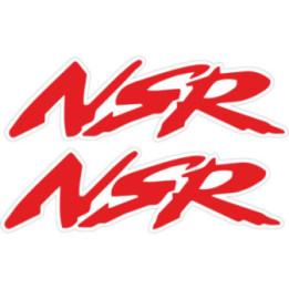 Honda NSR Stickers – 2-Stroke Sportbike Fairing Decals (2-Pack)