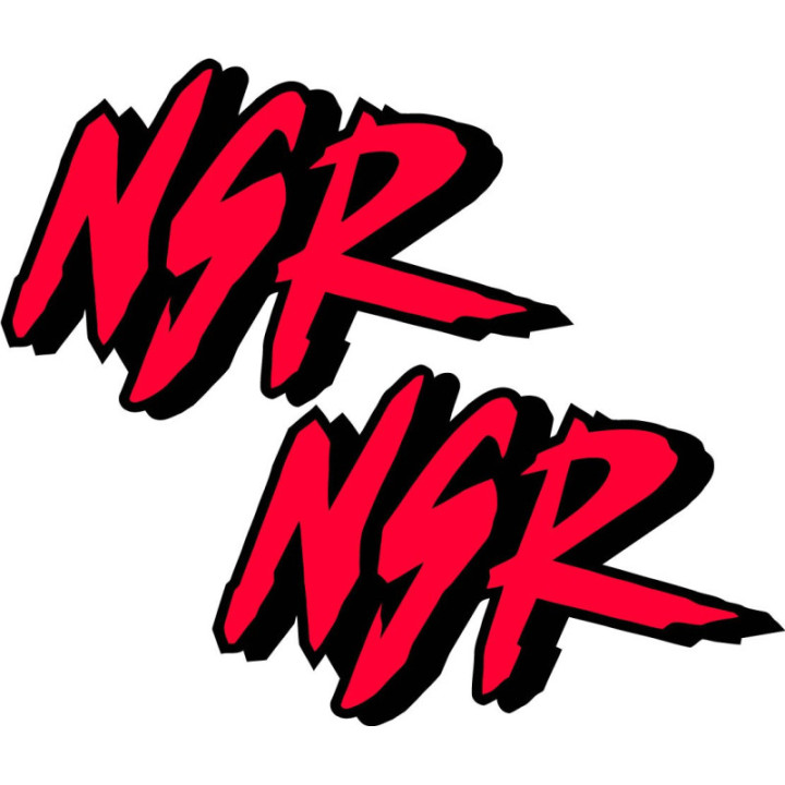 Honda Nsr Style 2 Stickers Decals - DecalsHouse