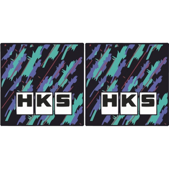 2x Hks Style 2 Stickers Decals