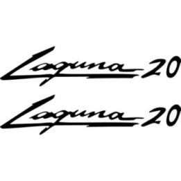 Sea Ray Laguna 20 Hull Stickers – Bowrider Decals (2-Pack)