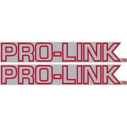 Honda Pro-Link Stickers 2-Pack | Glossy Motorcycle Restoration Decals
