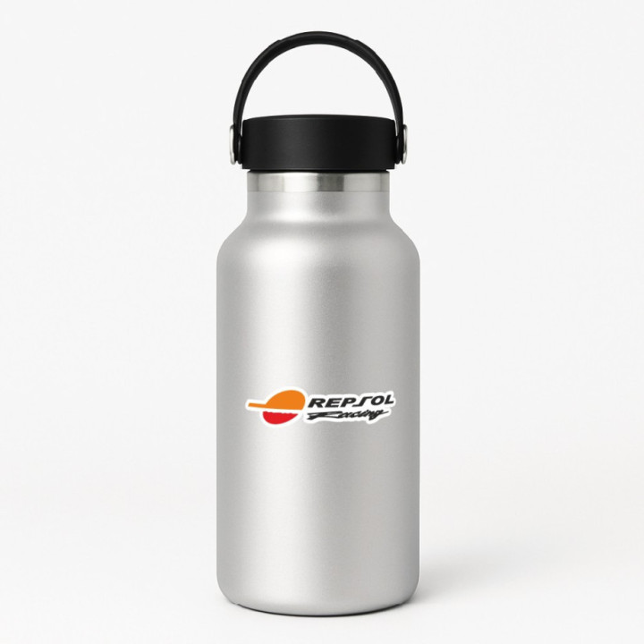 Honda Repsol Racing Stickers - MotoGP HRC Decals (2-Pack)