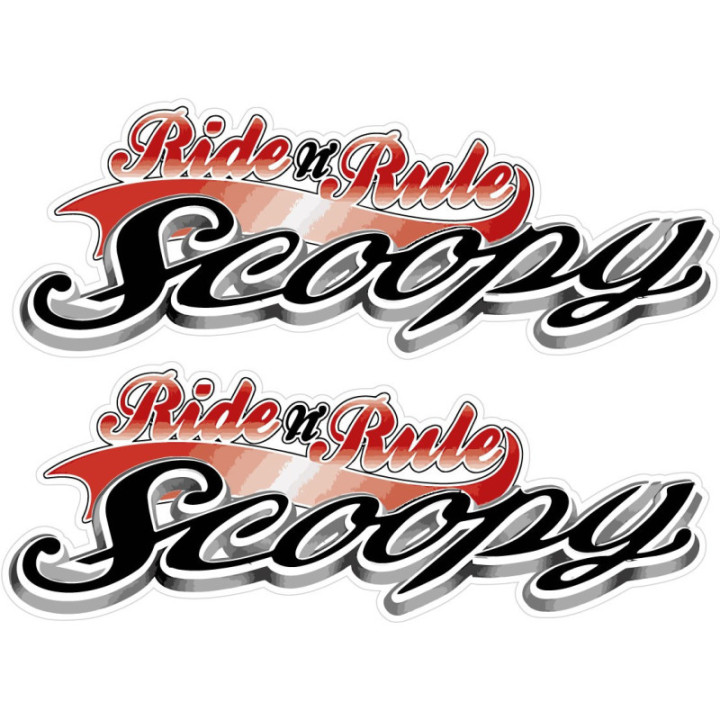 Honda Scoopy Stickers Decals - DecalsHouse