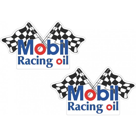 2x Mobil Racing Oil...