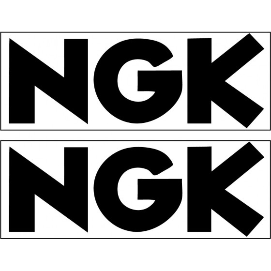 2x Ngk Stickers Decals