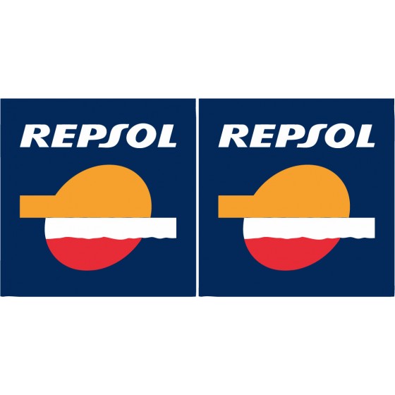 2x Repsol Stickers Decals