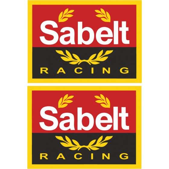 2x Sabelt Racing Stickers...