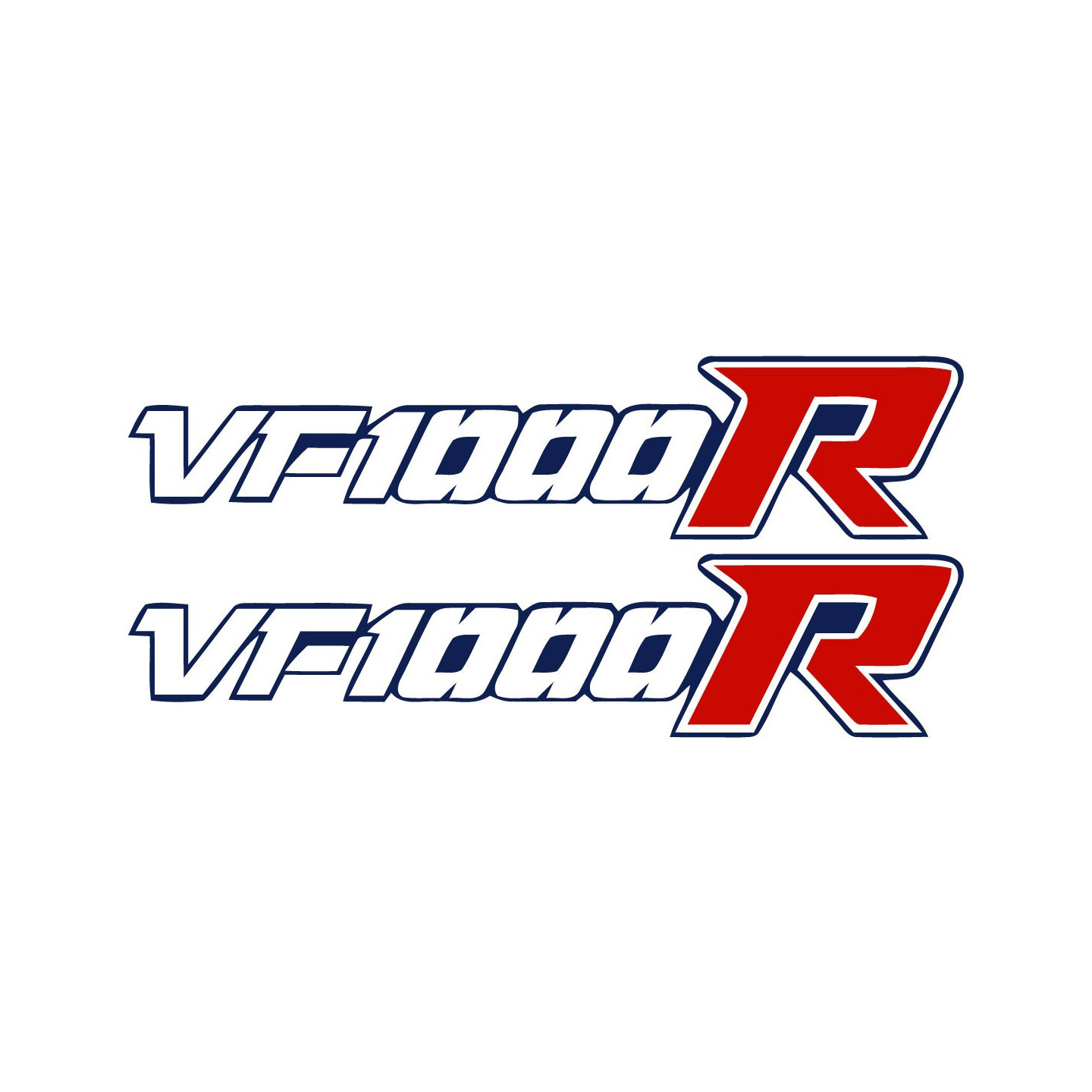 Vf Plus Sticker Honda VF1000R Stickers – Vintage V4 Supersport Decals (2-Pack)