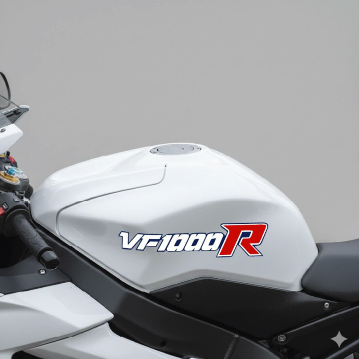 Honda VF1000R Stickers – Vintage V4 Supersport Decals (2-Pack)