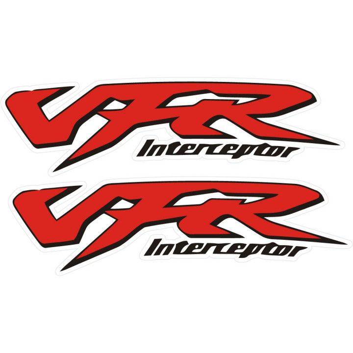 Honda VFR Stickers – Style 2 VFR750 VFR800 VTEC Sport Tourer Decals (2-Pack)