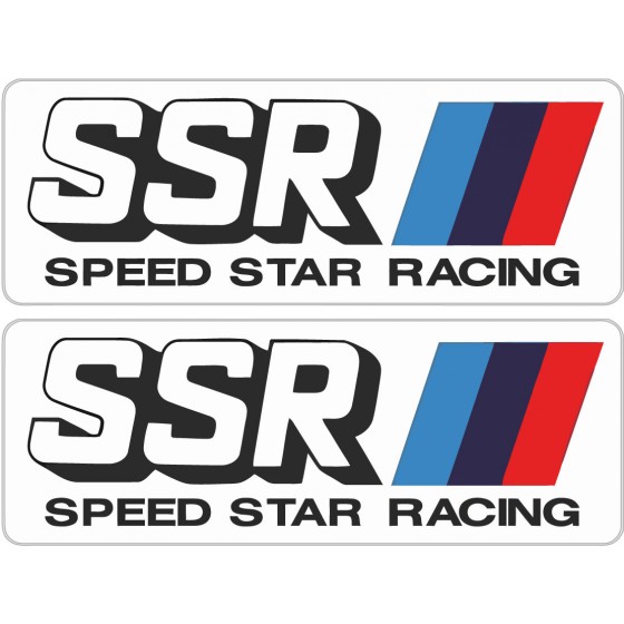 2x Ssr Speed Star Racing...