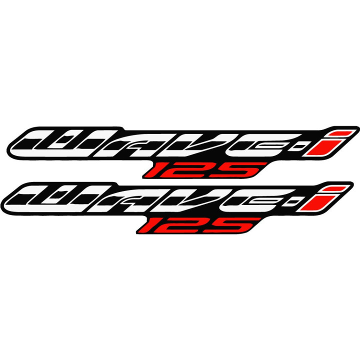 Honda Wave 125i Stickers Decals - DecalsHouse
