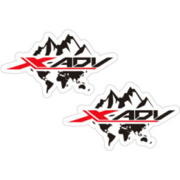 Honda X-ADV Stickers – Adventure Scooter Crossover Decals (2-Pack)