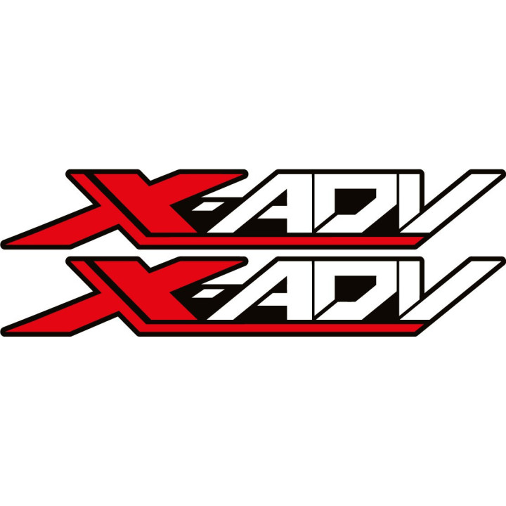 Honda X Adv Red Stickers Decals - DecalsHouse