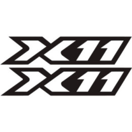 Honda X Eleven Stickers Decals - DecalsHouse