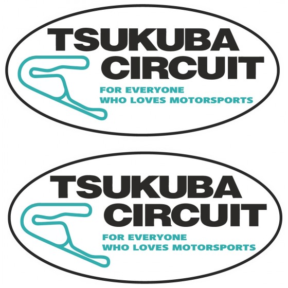 2x Tsukuba Circuit Style 2...