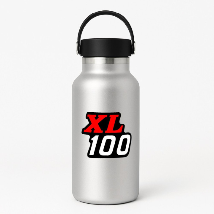 Honda XL100 Enduro Stickers – Classic Trail Bike Decals (2-Pack)