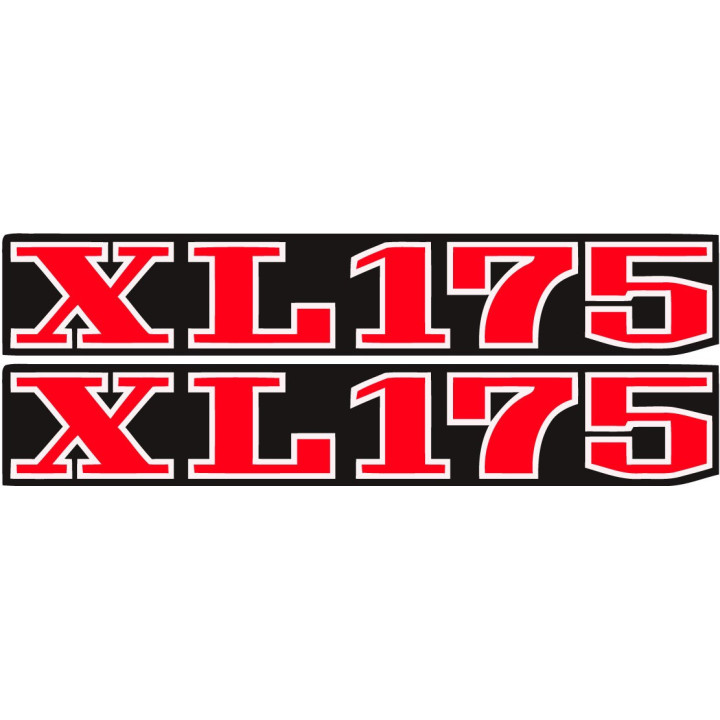 Honda Xl 175 Style 2 Stickers Decals - DecalsHouse