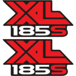 Honda XL 185 Stickers – Vintage Dual Sport Motorcycle Decals (2-Pack)