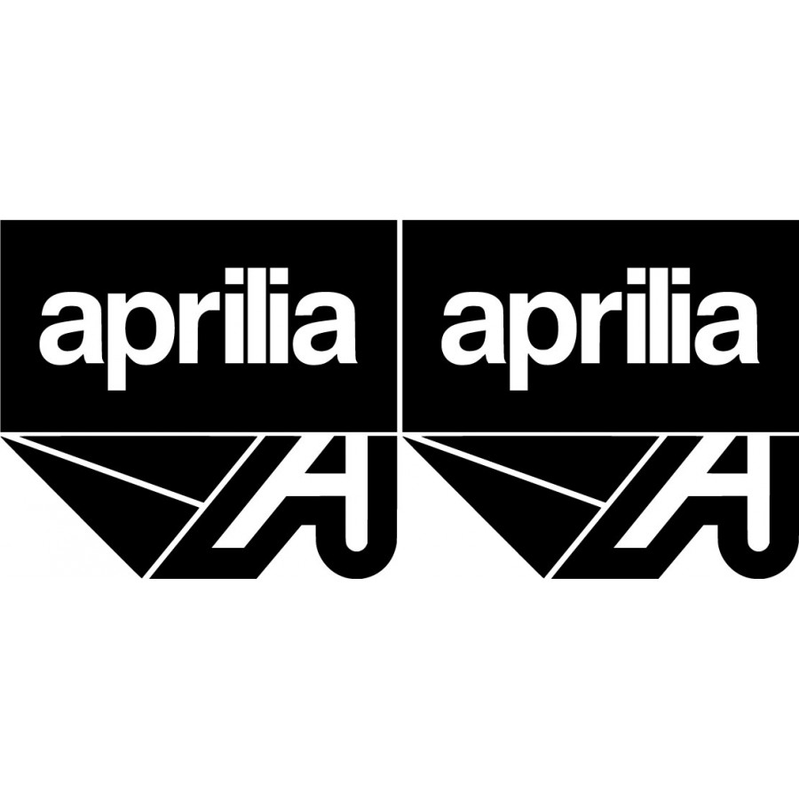 Aprilia Die Cut Badge Logo Stickers Decals - DecalsHouse