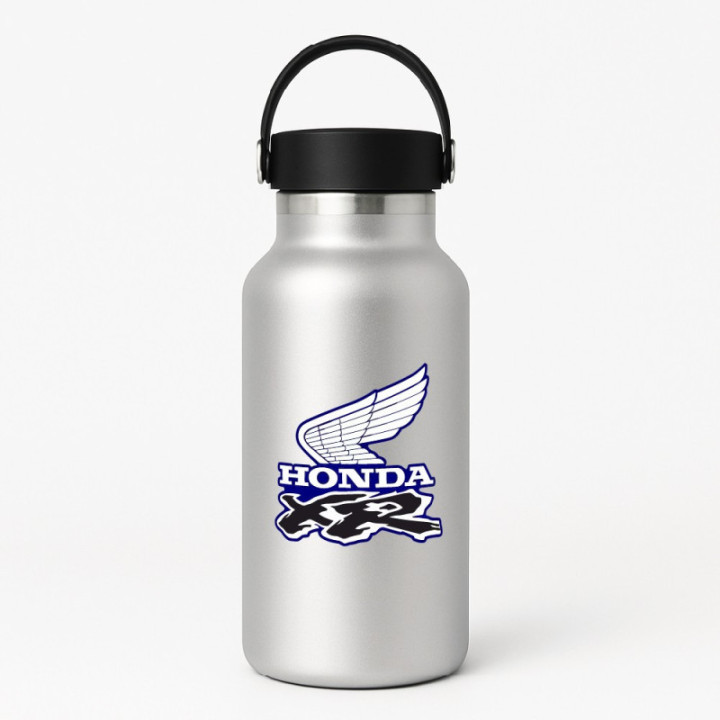 Honda XR Wings Logo Blue Stickers – Enduro Trail Bike Decals (2-Pack)