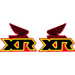 Honda Xr Wings Style 3 Stickers Decals - DecalsHouse