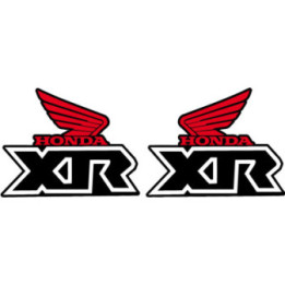 Honda XR Wings Stickers – XR250 XR400 XR600 Enduro Decals (2-Pack)