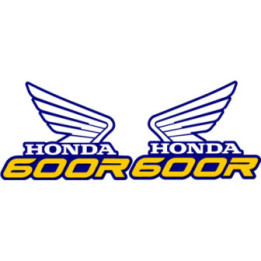 Honda Xr600r Wings Style 3 Stickers Decals - DecalsHouse