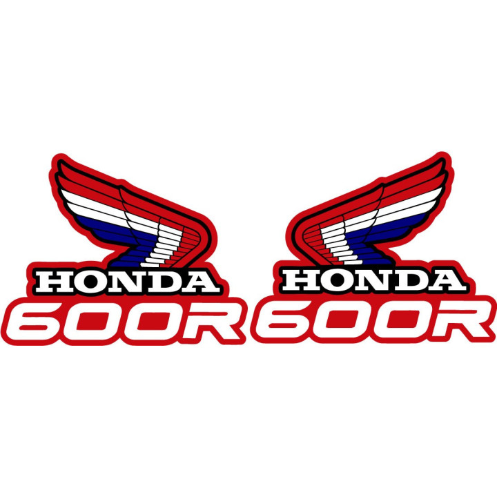 Honda XR600R Wings Dual Sport Stickers – Enduro Decals (2-Pack)