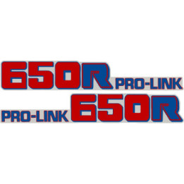 Honda XR650R Pro-Link Stickers – Enduro Desert Racing Decals (2-Pack)