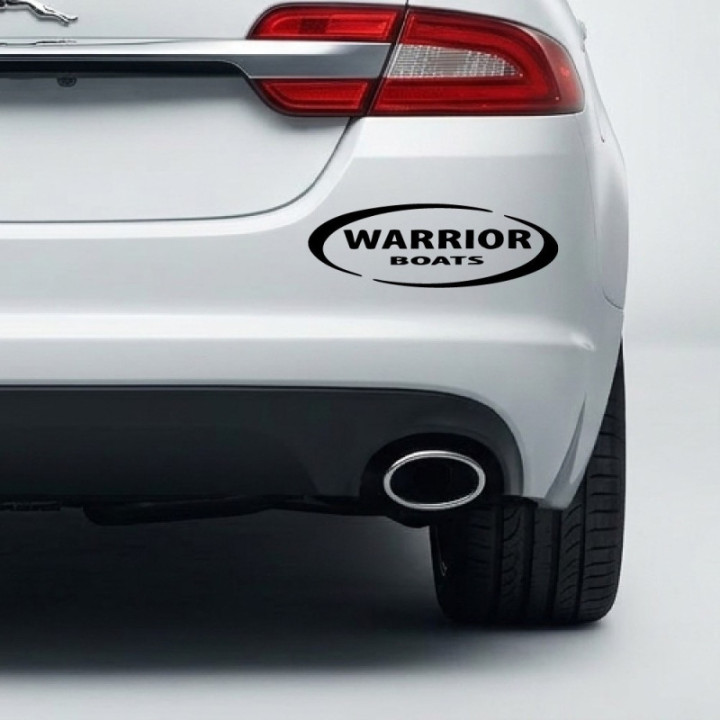 Warrior Boats Stickers – S Series Fishing Hull Decals (2-Pack)