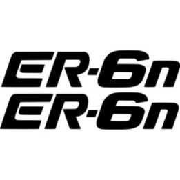 Kawasaki Er6f Die Cut Style 3 Stickers Decals - DecalsHouse