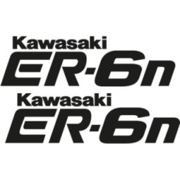 Kawasaki Er6n Die Cut Style 2 Stickers Decals - DecalsHouse