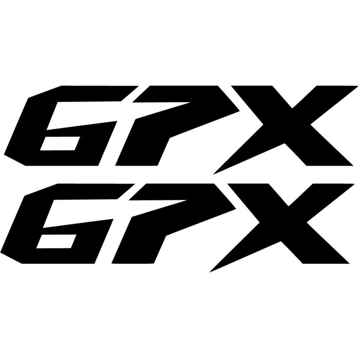 Kawasaki Gpx Die Cut Stickers Decals - DecalsHouse