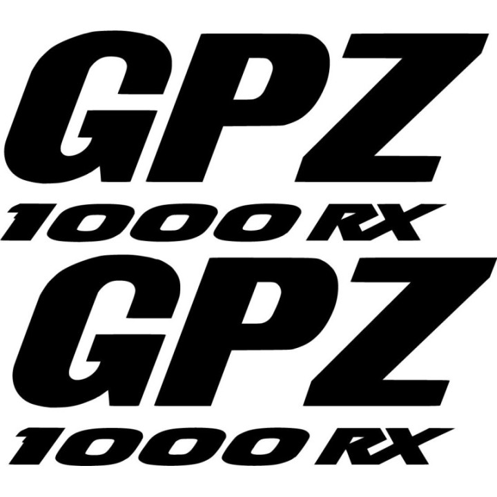 Kawasaki Gpz 1000rx Die Cut Style 2 Stickers Decals - DecalsHouse