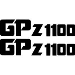 Kawasaki Gpz 1100 Die Cut Stickers Decals - DecalsHouse