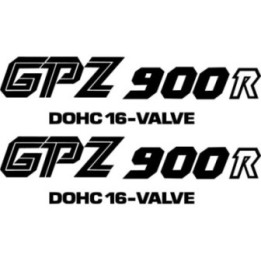 Kawasaki Gpz 900r Die Cut Stickers Decals - DecalsHouse