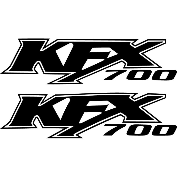Kawasaki KFX 700 ATV Stickers – Sport Quad Vinyl Decals (2-Pack)