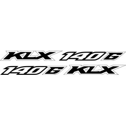 Kawasaki Klx 140 Die Cut Stickers Decals - DecalsHouse