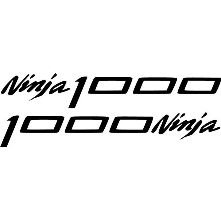 Kawasaki Ninja 1000 Die Cut Style 2 Stickers Decals - DecalsHouse