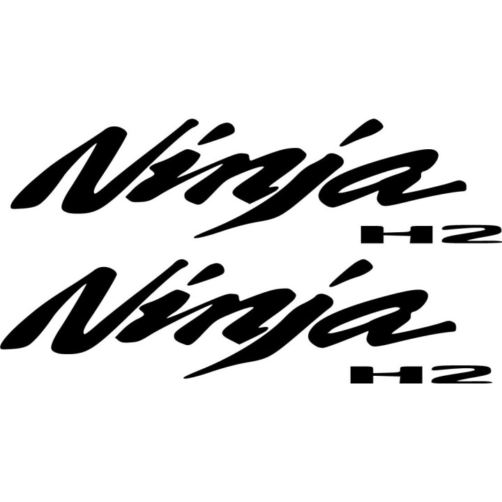 Kawasaki Ninja H2 Die Cut Stickers Decals - DecalsHouse