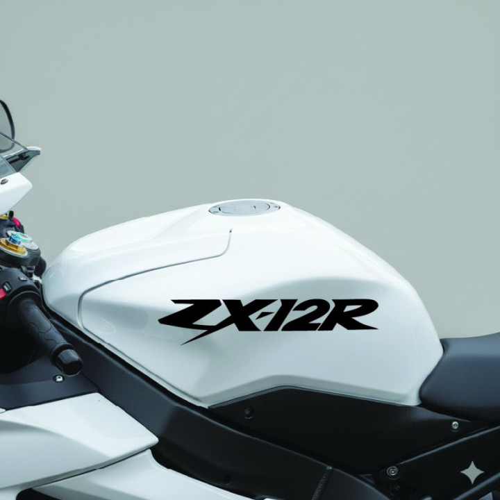 Kawasaki Ninja Zx 12 Die Cut Stickers Decals - DecalsHouse