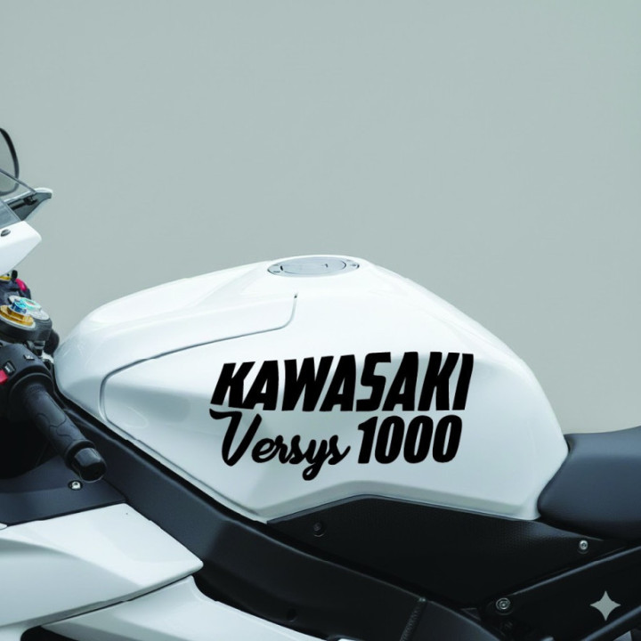 Kawasaki Versys 1000 Die Cut Style 2 Stickers Decals - DecalsHouse