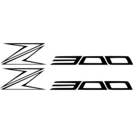 Kawasaki Z 300 Die Cut Stickers Decals - DecalsHouse