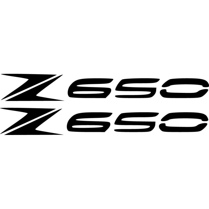 Kawasaki Z 650 Die Cut Style 4 Stickers Decals - DecalsHouse