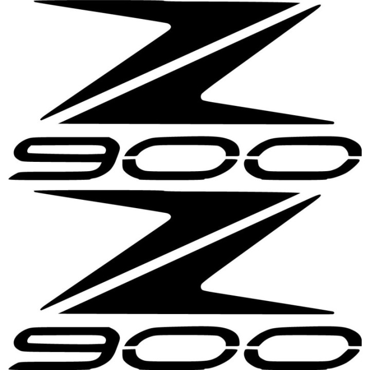 Kawasaki Z900 Naked Bike Stickers – Motorcycle Decals (2-Pack)