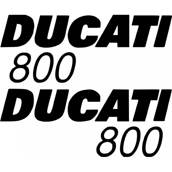 Ducati 800 Die Cut Stickers...