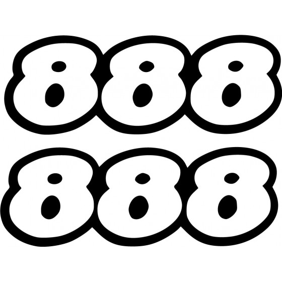 Ducati 888 Die Cut Stickers...