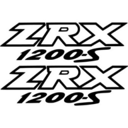 Kawasaki Zrx 1200s Die Cut Stickers Decals - DecalsHouse